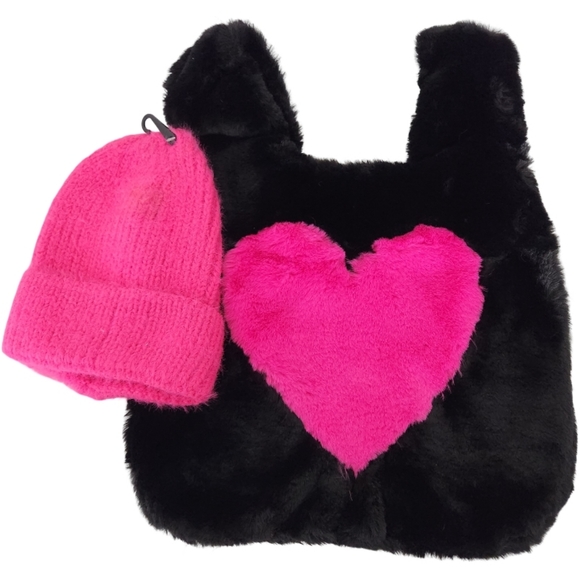 BP. Beanie & Black Tote Set - Picture 2 of 6